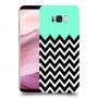 פסים במנטה כיסוי מגן קשיח מעוצב ל Samsung Galaxy S8+ יחידה אחת סקרין מובייל