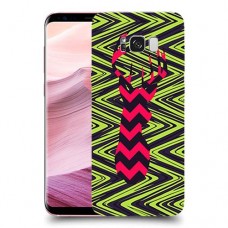 עניבה על גרין כיסוי מגן קשיח מעוצב ל Samsung Galaxy S8+ יחידה אחת סקרין מובייל