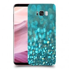 טורקיז יהלומים כיסוי מגן קשיח מעוצב ל Samsung Galaxy S8+ יחידה אחת סקרין מובייל
