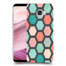 חלת דבש הונבד כיסוי מגן קשיח מעוצב ל Samsung Galaxy S8+ יחידה אחת סקרין מובייל