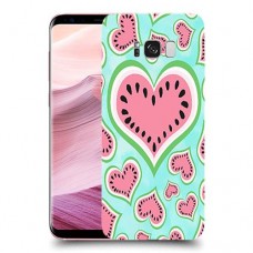 אבטיח אהבה כיסוי מגן קשיח מעוצב ל Samsung Galaxy S8+ יחידה אחת סקרין מובייל