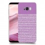 נקודות לבנות בסגול כיסוי מגן קשיח מעוצב ל Samsung Galaxy S8+ יחידה אחת סקרין מובייל