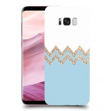 לבן כחול כיסוי מגן קשיח מעוצב ל Samsung Galaxy S8+ יחידה אחת סקרין מובייל