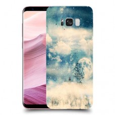 יופי חורף כיסוי מגן קשיח מעוצב ל Samsung Galaxy S8+ יחידה אחת סקרין מובייל