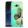 מזל קלובר כיסוי מגן קשיח מעוצב ל Samsung Galaxy S8 יחידה אחת סקרין מובייל