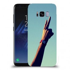 שלום בשבילך כיסוי מגן קשיח מעוצב ל Samsung Galaxy S8 יחידה אחת סקרין מובייל