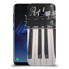 פסנתר Soul כיסוי מגן קשיח מעוצב ל Samsung Galaxy S8 יחידה אחת סקרין מובייל