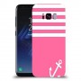 ורוד ימית כיסוי מגן קשיח מעוצב ל Samsung Galaxy S8 יחידה אחת סקרין מובייל