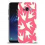 החיים האדומים כיסוי מגן קשיח מעוצב ל Samsung Galaxy S8 יחידה אחת סקרין מובייל