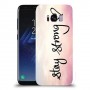 הישאר חזק כיסוי מגן קשיח מעוצב ל Samsung Galaxy S8 יחידה אחת סקרין מובייל