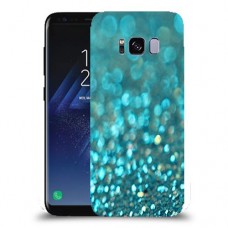 טורקיז יהלומים כיסוי מגן קשיח מעוצב ל Samsung Galaxy S8 יחידה אחת סקרין מובייל