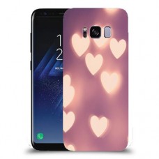 לבבות מעורפלים בחום כיסוי מגן קשיח מעוצב ל Samsung Galaxy S8 יחידה אחת סקרין מובייל