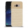 נקודות לבנות כיסוי מגן קשיח מעוצב ל Samsung Galaxy S8 יחידה אחת סקרין מובייל