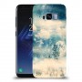 יופי חורף כיסוי מגן קשיח מעוצב ל Samsung Galaxy S8 יחידה אחת סקרין מובייל