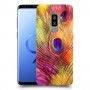 נוצת טווס כיסוי מגן קשיח מעוצב ל Samsung Galaxy S9+ יחידה אחת סקרין מובייל