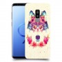 פיקסל וולף כיסוי מגן קשיח מעוצב ל Samsung Galaxy S9+ יחידה אחת סקרין מובייל