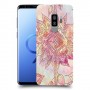חמניות מוזרה סגולה כיסוי מגן קשיח מעוצב ל Samsung Galaxy S9+ יחידה אחת סקרין מובייל