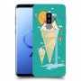 גלידה סאני כיסוי מגן קשיח מעוצב ל Samsung Galaxy S9+ יחידה אחת סקרין מובייל