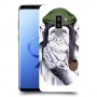 חשיבה קוף כיסוי מגן קשיח מעוצב ל Samsung Galaxy S9+ יחידה אחת סקרין מובייל