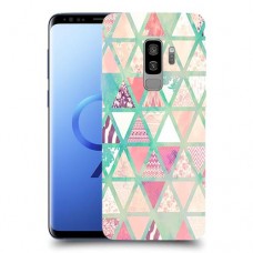 משולשים כיסוי מגן קשיח מעוצב ל Samsung Galaxy S9+ יחידה אחת סקרין מובייל