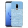 נקודות לבנות בכחול כיסוי מגן קשיח מעוצב ל Samsung Galaxy S9+ יחידה אחת סקרין מובייל