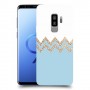 לבן כחול כיסוי מגן קשיח מעוצב ל Samsung Galaxy S9+ יחידה אחת סקרין מובייל
