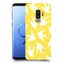 צהוב ציפור החיים כיסוי מגן קשיח מעוצב ל Samsung Galaxy S9+ יחידה אחת סקרין מובייל