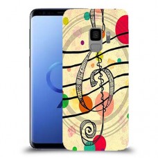 מוסיקה היא החיים שלי כיסוי מגן קשיח מעוצב ל Samsung Galaxy S9 יחידה אחת סקרין מובייל