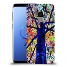 עץ ניאון כיסוי מגן קשיח מעוצב ל Samsung Galaxy S9 יחידה אחת סקרין מובייל