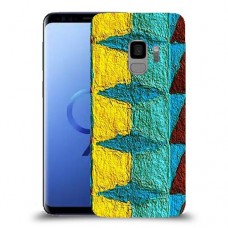 הפשטה צבועה כיסוי מגן קשיח מעוצב ל Samsung Galaxy S9 יחידה אחת סקרין מובייל