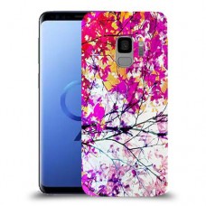 סתיו סגול כיסוי מגן קשיח מעוצב ל Samsung Galaxy S9 יחידה אחת סקרין מובייל