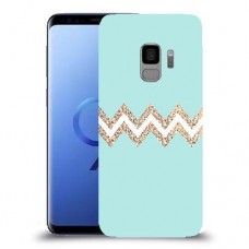 פסים בירוק כיסוי מגן קשיח מעוצב ל Samsung Galaxy S9 יחידה אחת סקרין מובייל