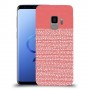 נקודות לבנות בורוד כיסוי מגן קשיח מעוצב ל Samsung Galaxy S9 יחידה אחת סקרין מובייל