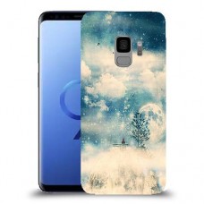 יופי חורף כיסוי מגן קשיח מעוצב ל Samsung Galaxy S9 יחידה אחת סקרין מובייל