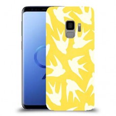 צהוב ציפור החיים כיסוי מגן קשיח מעוצב ל Samsung Galaxy S9 יחידה אחת סקרין מובייל
