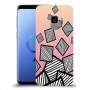 זאברה ריבועים כיסוי מגן קשיח מעוצב ל Samsung Galaxy S9 יחידה אחת סקרין מובייל