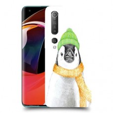 פינגווין בקור כיסוי מגן קשיח מעוצב ל Xiaomi Mi 10 5G יחידה אחת סקרין מובייל