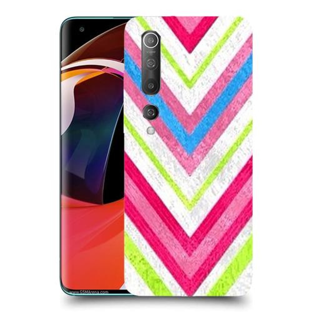 צבעים חשופים כיסוי מגן קשיח מעוצב ל Xiaomi Mi 10 5G יחידה אחת סקרין מובייל