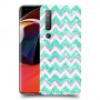 גיאומטריה טורקיז כיסוי מגן קשיח מעוצב ל Xiaomi Mi 10 5G יחידה אחת סקרין מובייל
