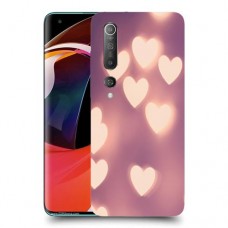 לבבות מעורפלים בחום כיסוי מגן קשיח מעוצב ל Xiaomi Mi 10 5G יחידה אחת סקרין מובייל