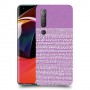 נקודות לבנות בסגול כיסוי מגן קשיח מעוצב ל Xiaomi Mi 10 5G יחידה אחת סקרין מובייל
