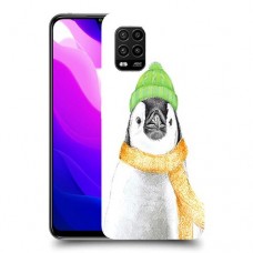 פינגווין בקור כיסוי מגן קשיח מעוצב ל Xiaomi Mi 10 Lite 5G יחידה אחת סקרין מובייל