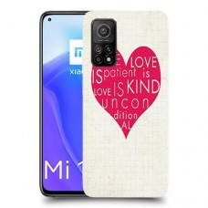 אהבה היא אדיבה כיסוי מגן קשיח מעוצב ל Xiaomi Mi 10T 5G יחידה אחת סקרין מובייל