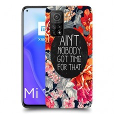 אף אחד לא קיבל זמן כיסוי מגן קשיח מעוצב ל Xiaomi Mi 10T 5G יחידה אחת סקרין מובייל