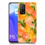 אפרסקים כתומים כיסוי מגן קשיח מעוצב ל Xiaomi Mi 10T 5G יחידה אחת סקרין מובייל