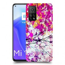 סתיו סגול כיסוי מגן קשיח מעוצב ל Xiaomi Mi 10T 5G יחידה אחת סקרין מובייל