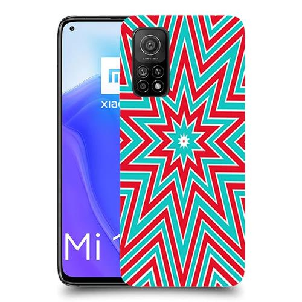 צבעי שלג כיסוי מגן קשיח מעוצב ל Xiaomi Mi 10T 5G יחידה אחת סקרין מובייל