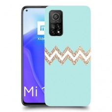 פסים בירוק כיסוי מגן קשיח מעוצב ל Xiaomi Mi 10T 5G יחידה אחת סקרין מובייל