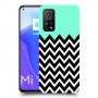 פסים במנטה כיסוי מגן קשיח מעוצב ל Xiaomi Mi 10T 5G יחידה אחת סקרין מובייל