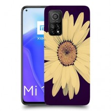 חמניות בשחור כיסוי מגן קשיח מעוצב ל Xiaomi Mi 10T 5G יחידה אחת סקרין מובייל